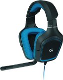 Logitech G430 - Auriculares Gaming (para PC, Xbox One, PS4 y Switch) Color Negro y Azul