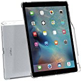 Carcasa para iPad Pro de 12.9 Pulgadas, Elegante, Transparente y Delgada Hecha de Poliuretano con Soporte para lápiz y compatibilidad con Teclado Inteligente