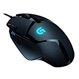 Logitech G402 Hyperion Fury Ratón Gaming con Cable, Seguimento Óptico 4,000 DPI, Peso Reducido, 8 Botones Programables, PC/Mac - Negro