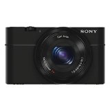 Sony DSC-RX100 - Cámara compacta (Sensor CMOS Exmor R 1.0 de 20.1 MP, F1.8-4.9, zoom 28-100, zoom óptico 3,6x, pantalla LCD de 3