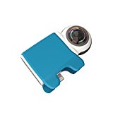 Giroptic iO HD 360 Degree Camera for iOS – Cámara con 2 Lentes de Calidad para Apple. Foto, vídeo, panorámicas. Tamaño de Bolsillo – Blanco y Negro