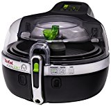 Tefal Actifry YV960120 - Freidora 2 en 1 para cocina sana, 2 zonas cocción, pantalla LCD digital, app con más recetas, capacidad 1,5 kg para 6 personas, incluye cuchara medidora de aceite y sal