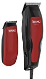 WAHL Home Pro 100 Combo cortapelo, con cable, con batería, minicortapelos, batería AA, hombres, con accesorios, 8 peines de sujeción (3-25 mm), protector de cuchilla, cepillo de limpieza, aceite