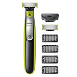 Philips OneBlade QP2530/30 - Recortador de Barba con 4 Peines de 1,2,3,5 mm Longitudes, Incluye Cuchilla Adicional, Recorta, Perfila y Afeita, Recargable