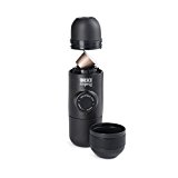 WACACO Minipresso NS, Cafetera Espresso Portatil, Compatible con Cápsula NS (Nespresso Cápsulas Originales y Compatibles), Operación Manual, Mini Cafetera de Viaje, Máquina Café Portátil para Camping