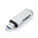 Lector de Tarjetas TF/SD ( 3 En 1 USB-A / Micro USB / USB-C )