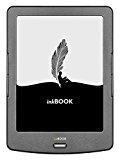 inkbook D61 6 Pulgadas eReader con S de Papel e Ink Cartamundi Pantalla táctil, Android, App Store, Legibilidad Mejoras, Wi-Fi (WiFi), 4 GB, Ranura para Tarjeta SD Gris