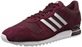 adidas Zx 700, Zapatillas para Mujer, Plateado (Maroon/Matte Silver/Footwear White), 48 EU