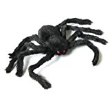 SuntekStore Online - Nueva 30cm de la araña de la felpa de la marioneta del juguete / decoración de halloween, color negro