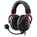 HyperX Cloud II – Cascos de Gaming para PC/PS4/Mac, color rojo