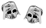 Gemelos de Star Wars, logo plateado de Darth Vader en 3D, en caja de regalo