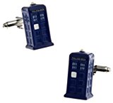 MasGemelos - Gemelos Tardis Cabina Doctor Who Cufflinks