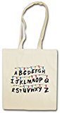 STRANGER THINGS ALPHABET HIPSTER BAG – Letra cadena de luces guirnalda luminosa alfabeto abecedario Lights Series Ghost World Hell Letters Monster