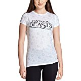 Animales fantásticos Camiseta de Las señoras Logotipo de la película de Magia Blanca Iconos de Animales Fantásticos - L