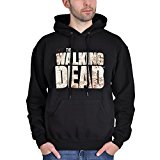 The Walking Dead Walkers Fence Sudadera con capucha Negro XL