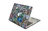 Funda MacBook Air 13, L2W Macbook Air 13,3 pulgadas duro Shell Funda protectora de plástico Funda para Macbook Air 13,3 '' (Modelo: A1369 / A1466) - Libro Shelf ZX44