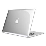 Fintie Funda Compatible con MacBook Air 13 (2012-2017) Súper Delgada Carcasa Protectora de Plástico Duro para Modelos Anteriores A1466/A1369, Transparente