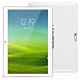 Lnmbbs 3G/WIFI Tablet 10 Pollici (10.1’’), con Funzione Telefono, Quad Core (1.3GHz), RAM 2GB, Capacità 16GB, GPS, OTG Supporto (Blanco) … …