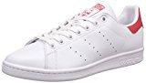 adidas Originals Stan Smith, Zapatillas de Deporte Unisex Adulto, Blanco (Running White Footwear/Running White Footwear/Collegiate Red), 46 EU