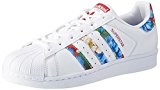 adidas Superstar W, Zapatillas para Mujer, Blanco (Ftwwht/Ftwwht/Powred), 38 EU