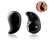 Mini auricular inalámbrico auricular invisible Bluetooth 4.1 con micrófono y llamadas manos libres con cancelación de ruido para el iPhone iPad Smartphones Android Auriculares IOS y Android (S530, 1pcs, lado derecho)