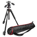 Manfrotto MK190XPRO3-BAG- Trípode 190 XPRO en Aluminio con rótula XPRO 3-Way y Bolsa para hasta 75 cm