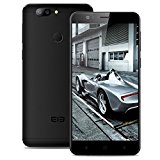 ELEPHONE P8 Mini 4G Smartphone Libre (4GB RAM + 64GB ROM, Dual Cámara 16 MP+13MP, Dual SIM Android 7.0 Teléfono Celular, MT6750T Octa-Core 1.5GHz, Pantalla FHD 5.0'', Fingerprint GPS OTG) - Negro