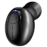 Mpow Auricular Inalambrico Bluetooth, 4.1 con Microfóno y Cancelación de Ruido, Auricular Invisible Bluetooth con Dos USB Magnético, Manos Libres Auricular para iPhone Andriod