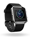 Fitbit Blaze - Reloj inteligente para actividad física, unisex, color negro y plata, talla L