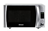 Candy X-Range CMXG 25DCS, Microondas con Grill, 25L, 1450W, 5 Niveles, Digital, 40 Programas, Bloqueo, Plato 31,5CM, Grill Rack, Plato Crunchy, Express Cooking, Temporizador, App simply-Fi, Inox