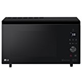 LG MJ3965BPS - Horno Microondas, 4 en 1, con Display Digital, de 39 Litros y 1100 W, Horno Microondas LG con Función Smart Inverter y EasyClean, Cocina Más Rápido, Mantiene Sabor, Color Negro