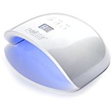 NailStar® Profesional Lámpara UV y LED Profesional para Uñas con Sensor Automático, Secador con 3 temporizadores de 30 seg 60 seg y 90 seg y pantalla LED para Manicura Shellac y en Gel Permanente