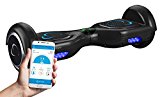 SMARTGYRO X2 Ul, Patinete Eléctrico Hoverboard Antipinchazos Batería De Litio 4400 MAh Velocidad Máxima 12 Km H Unisex Niños, Negro, 6.5 Pulgadas