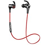 SoundPEATS Auriculares Bluetooth 4.1 Magnéticos Cascos Deportivos Inalámbricos con Mic, Resistente al Agua IPX6, Duración 12 Horas para iOS Android PC