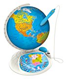 Clementoni - Globo Terráqueo Interactivo, bola del mundo interactiva con sonido y App, a partir de 7 años, idioma español (-55117)