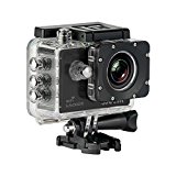 SJCam SJ5000X Elite (versión española) - Videocámara deportiva (WiFi integrado, 4K, pantalla de 2'' LCD, WiFi, sumergible 30 m) color negro