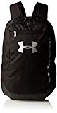 Under Armour UA Hustle Backpack LDWR Mochila Hombre Negro (Black/Black/Silver 001) Talla única