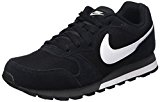 Nike Md Runner 2 - Zapatillas De Correr Hombre, Negro (Black/White Anthracite), 43 EU, Par