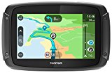 TomTom GPS para Moto Rider 420 - MAPAS DE Europa OCCID. (48 Paises) para Toda LA Vida - Pantalla 4.3'/11CM - BT - Resistente AL Agua - Soporte RAM