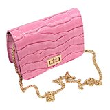 Bolso Bandolera Mujer Pequeña de Piel Bolsos de Hombro Colores para Niña por ESAILQ FN