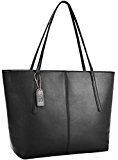 Bolsos de Mujer, Coofit Bolso Grande Bolso Tote Moda Bolso de Hombro Negro