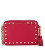 Michael Kors Accesorios de Mujer Bolso Bandolera Ginny Fucsia Corazones Primavera Verano 2018