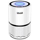 LEVOIT Purificador de Aire Filtro HEPA de 3-Etapa, Captura 99.97% de Alergias, Polen, Polvo, Caspas de Mascota, Elimina de Humo y Olores, 3 Velocidades Ajustables, Luz Nocturna, Blanco, CADR is 68m³/h