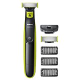 Philips QP2520/30 OneBlade - Recortador de barba, recorta, perfila y afeita, recargable