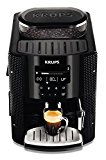 Krups EA8150 - Cafetera Automática 15 Bares de Presión, Pantalla LCD, 3 Niveles de Intensidad, Ajustable de 20 ml a 220 ml, Programa Automático de Limpieza y Descalcificación, Molinillo Integrado