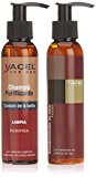 Yacel For Men - Pack Champú Purificante + Acondicionador | Barba más Suave e Hidratada | 95% Ingred. Naturales | Sin Parabenos | Con Aceite de Coco, Almendra y Creatina | Rápida Absorción - 250ml