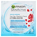 Garnier Skin Active Mascarilla de Tejido HydraBomb, Hidratante y Revitalizante, para Pieles Deshidratadas