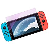 Nintendo Switch Protector de Pantalla, Moon mood Nintendo Switch Protector de Pantalla de Vidrio Templado 9H Dureza HD Claro Anti-Rasguños Anti-Huella Pantalla Protective Film para Nintendo Switch