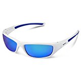 Duduma Gafas de Sol Deportivas Polarizadas Para Hombre Perfectas Para Esquiar Golf Correr Ciclismo TR8116 Súper Liviana Para Hombre y Para Mujer