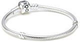 PANDORA Pulsera 590702HV-20 Mujer Plata Inscripción